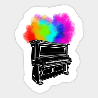 Piano Sticker